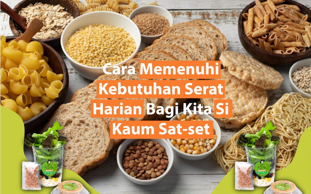 Cara Memenuhi Kebutuhan Serat Harian Bagi Kita Si Kaum Sat-set