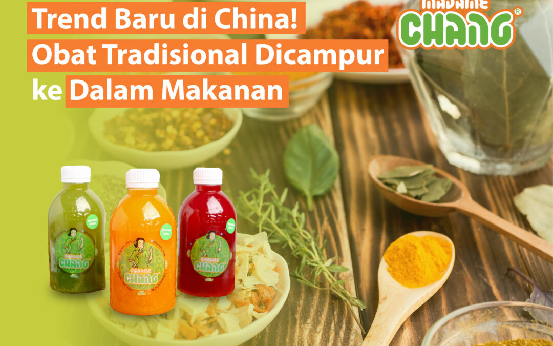 Tren Baru di China! Obat Tradisional Dicampur ke Dalam Makanan
